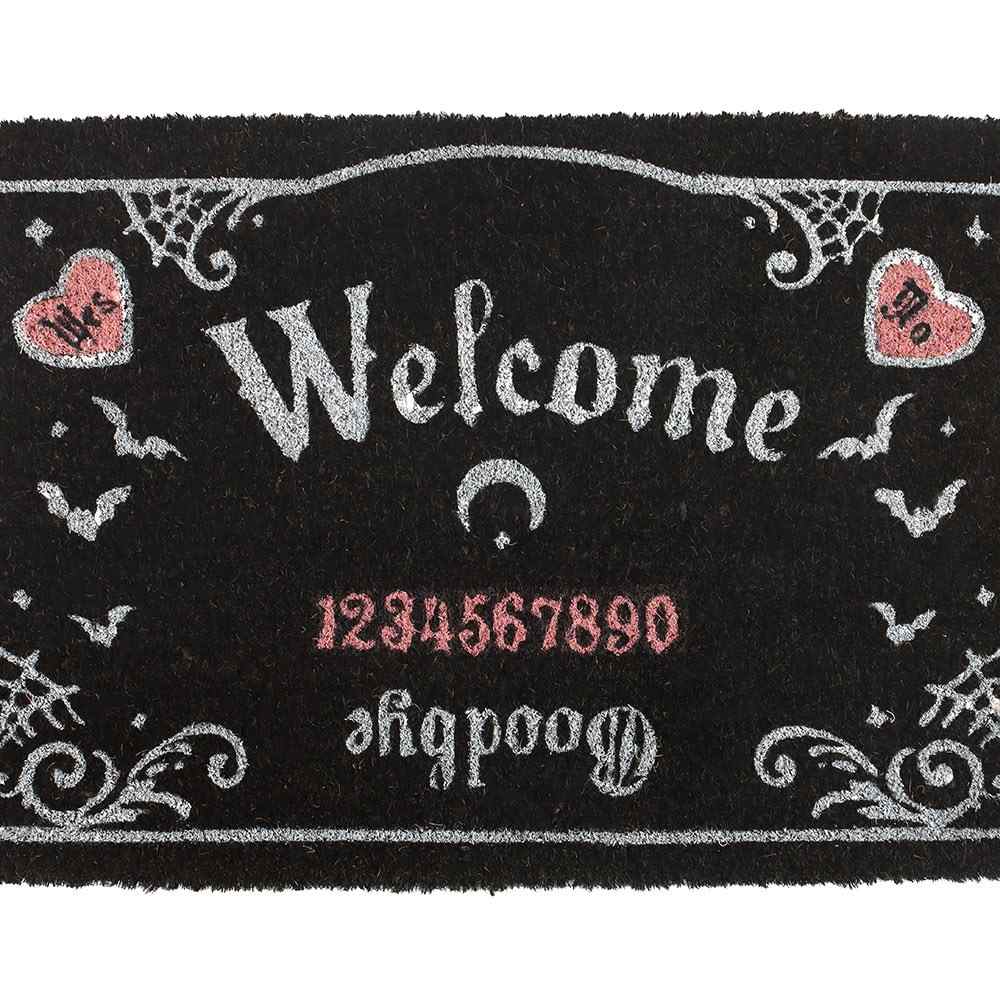 Something Different - Pink and Black Talking Board Fußmatte - Mehrfarben